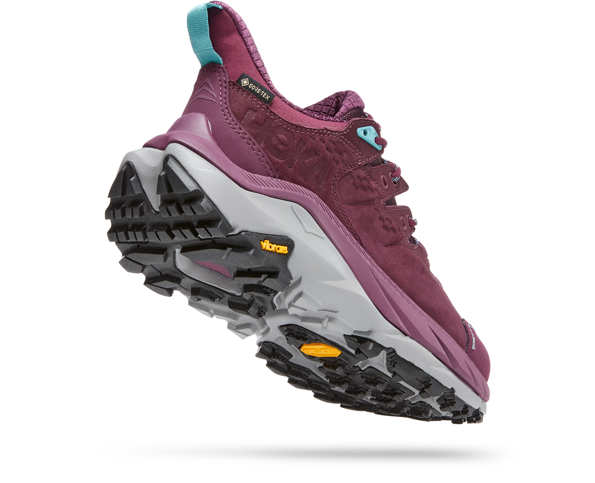 HOKA WOMEN'S KAHA 2 LOW GTX GRY/PPL