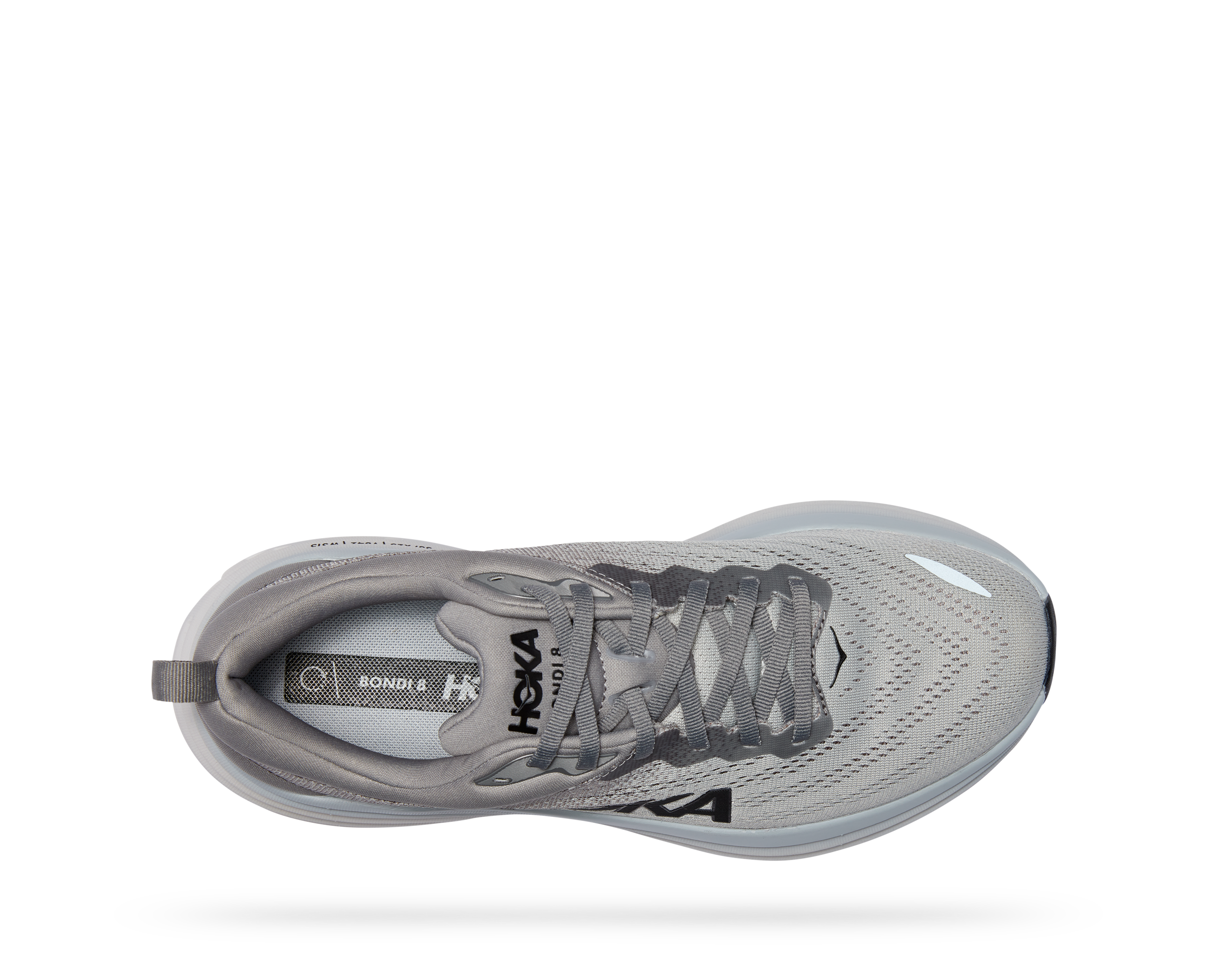 国内配送 HOKA BONDI 8 TS CAGED GREY/GREY SKIES Stealth/Tech Bondi 8 Caged Road Running Shoe | HOKA®