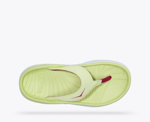 HOKA Women's ORA RECOVERY FLIP BUTTERFLY / FESTIVAL FUCHSIA